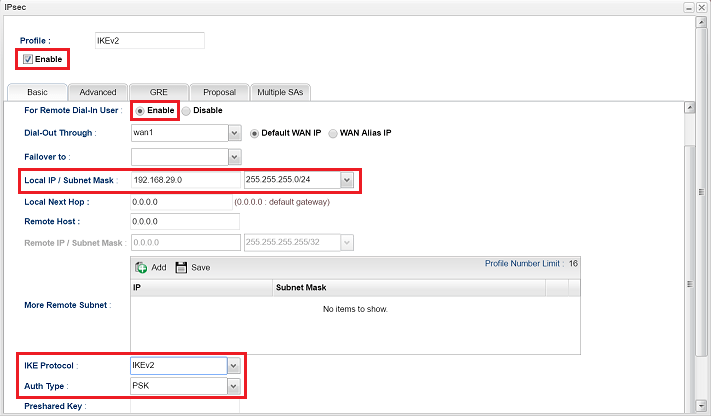 Настройка vpn ikev2 на mac os